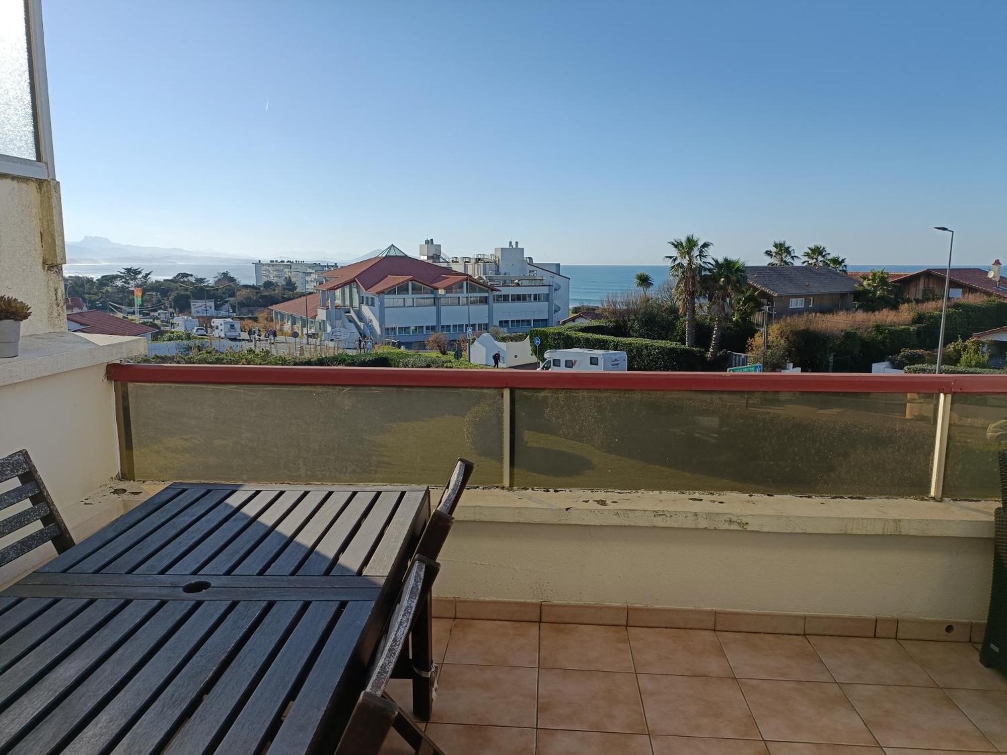 Vue Sur Mer Et Plage De Marbella Biarritz Exterior photo